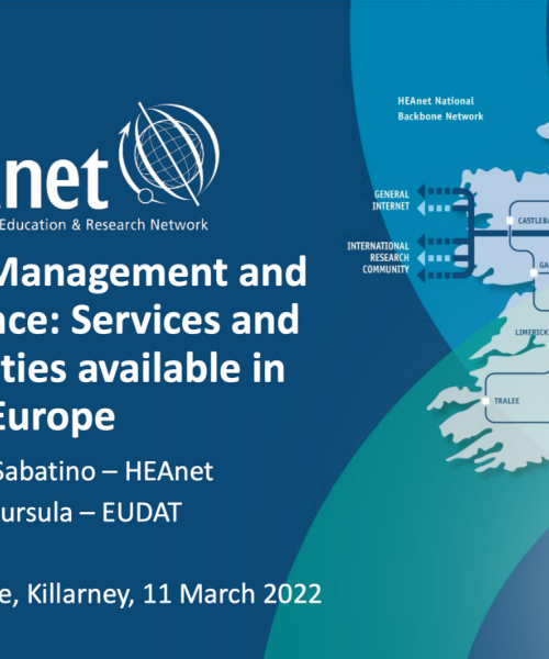 DICE Featured at HEAnet 2022 Conference