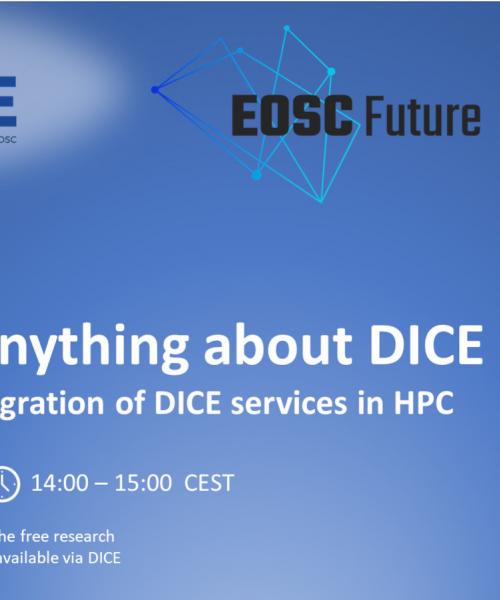 Ask Me Anything about DICE and HPC