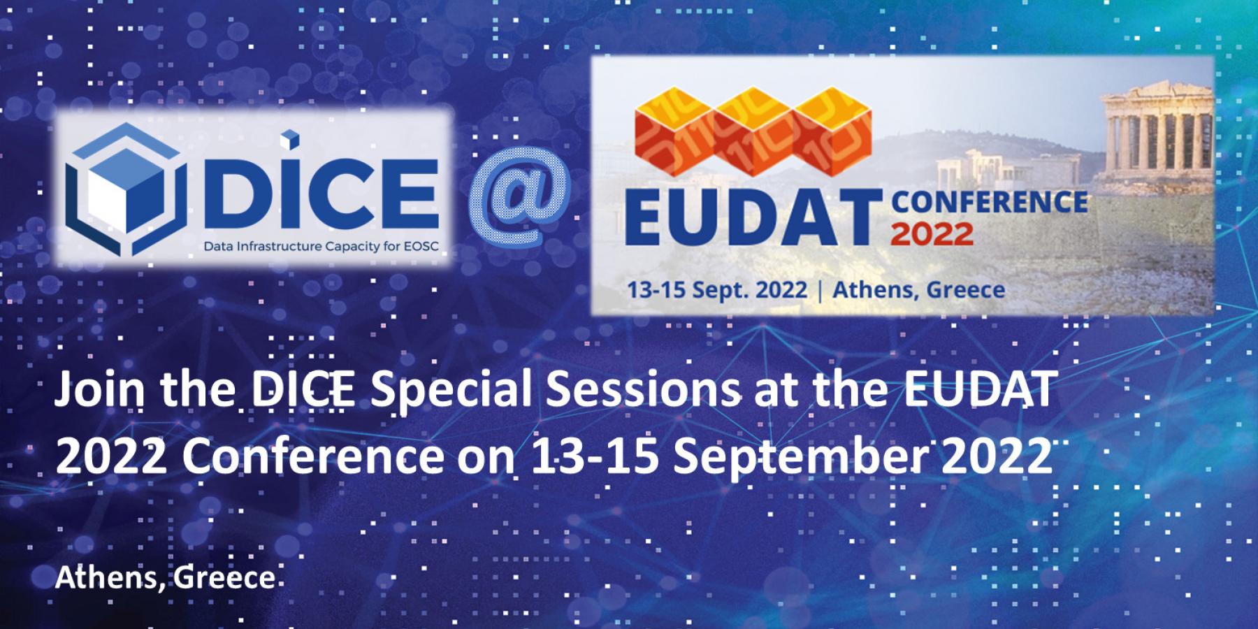 DICE at EUDAT 2022